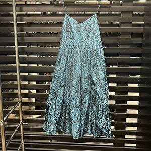 TRACEY REESE CRINKLED TAFFETA DRESS